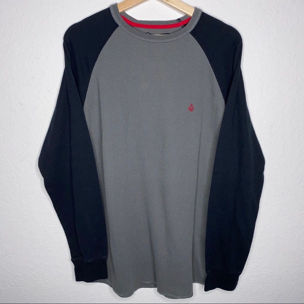 Volcom Men's Crew Long Sleeve Thermal Shirt